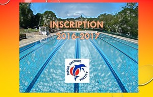 Inscriptions 2016 / 2017