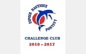 Challenge Club au 16 octobre 2016