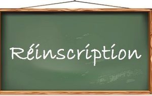 Ré inscription