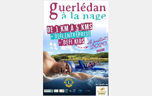 ANNULÉ GUERLEDAN A LA NAGE
