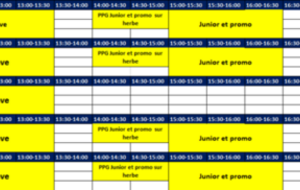 Stage de Pâques semaine 1 (du 17 au 21 avril)