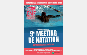 9ème Meeting Natation de Fougères 
