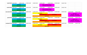 STAGE TOUSSAINT semaine 1