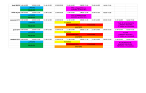 STAGE TOUSSAINT semaine 2
