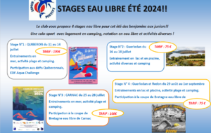 Stage Guerledan et Redon 2024