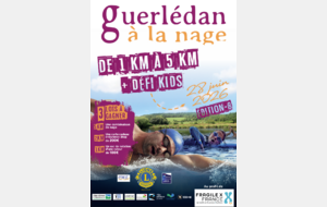 Eau libre 2026 - Guerlédan à la nage