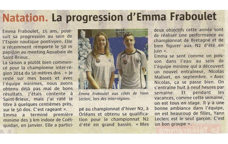 ENP dans le Telegramme!