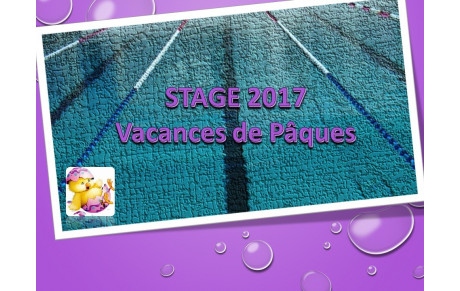 Stage Vacances De Pâques 2017